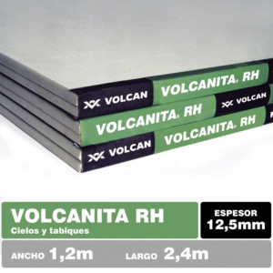 YESOCARTÓN RH 12.5MM VOLCÁN