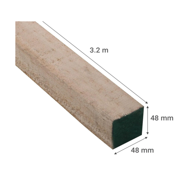 PINO BRUTO 2x2 x 3.2MTS - Imagen 2